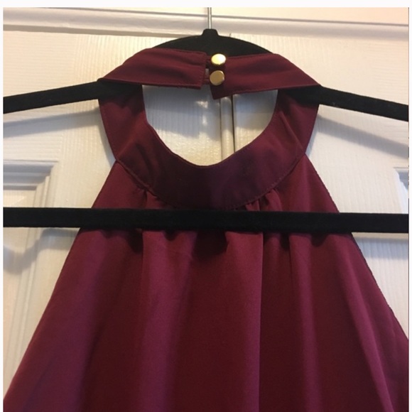 Forever 21 Lace Trimmed Halter Maxi Dress - Picture 7 of 10